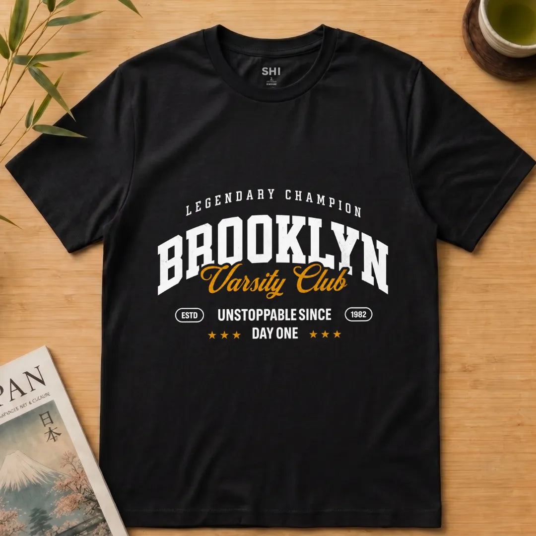 Brooklyn Varsity Club - Premium Graphic T-shirt