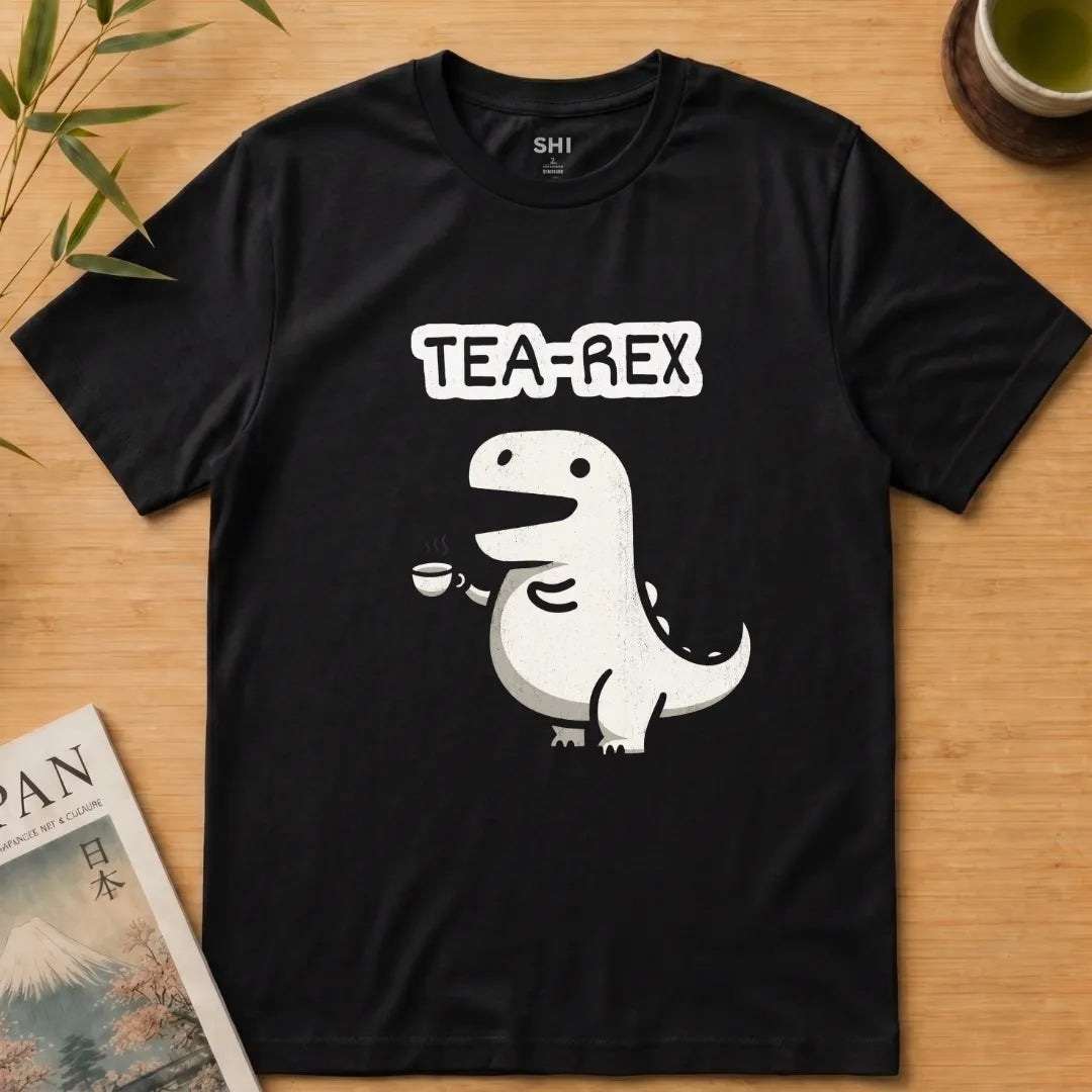 Tea-Rex - Premium Graphic T-shirt