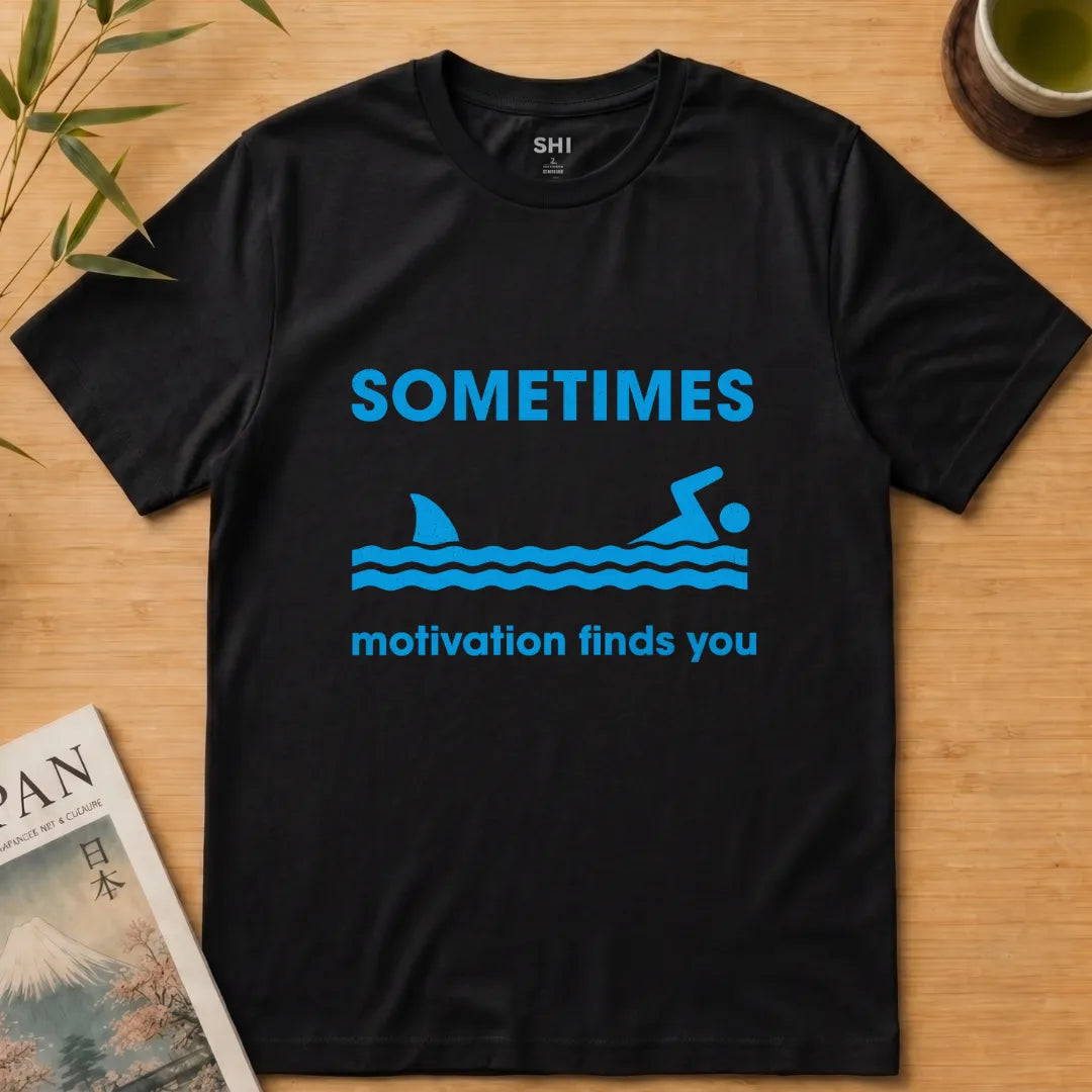 Motivation Finds You - Premium Graphic T-shirt