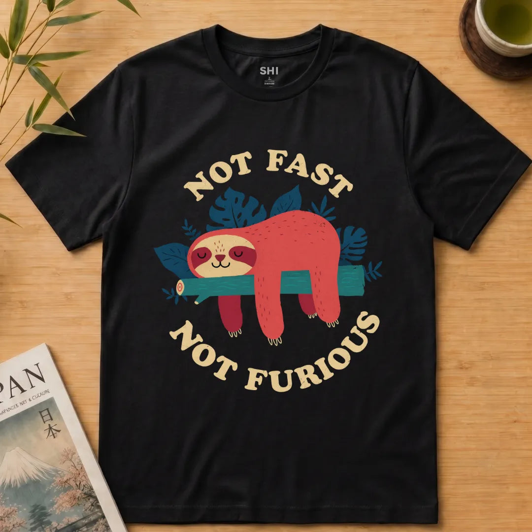 Not Fast Not Furious - Premium Graphic Tee
