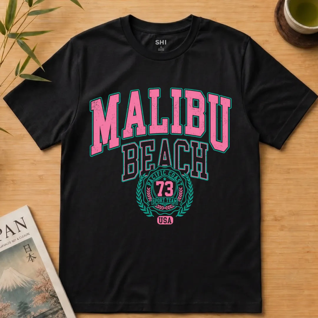 Malibu Beach - Premium Graphic Tee