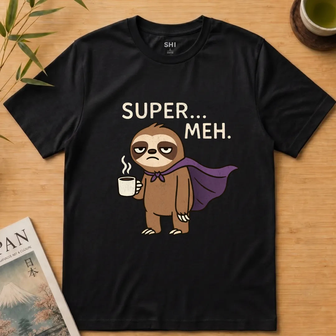Super Meh - Premium Graphic T-shirt