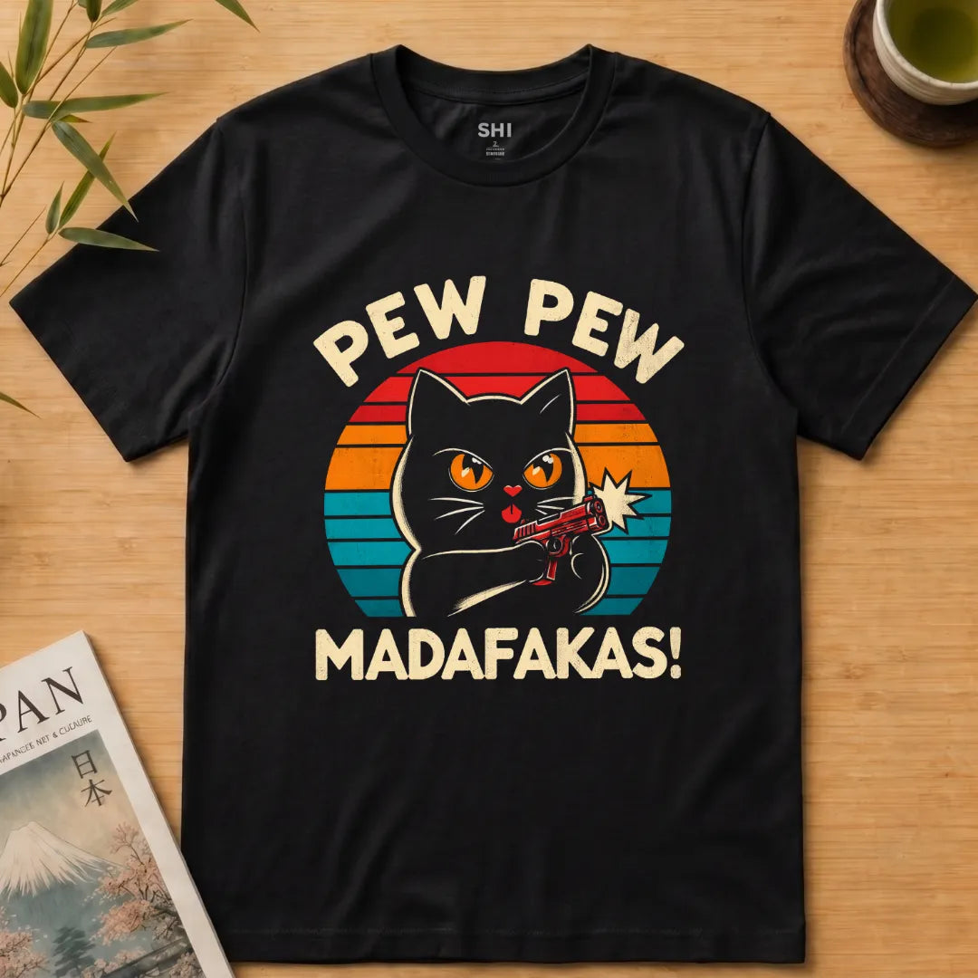 Pew Pew Madafakas - Premium Graphic Tee