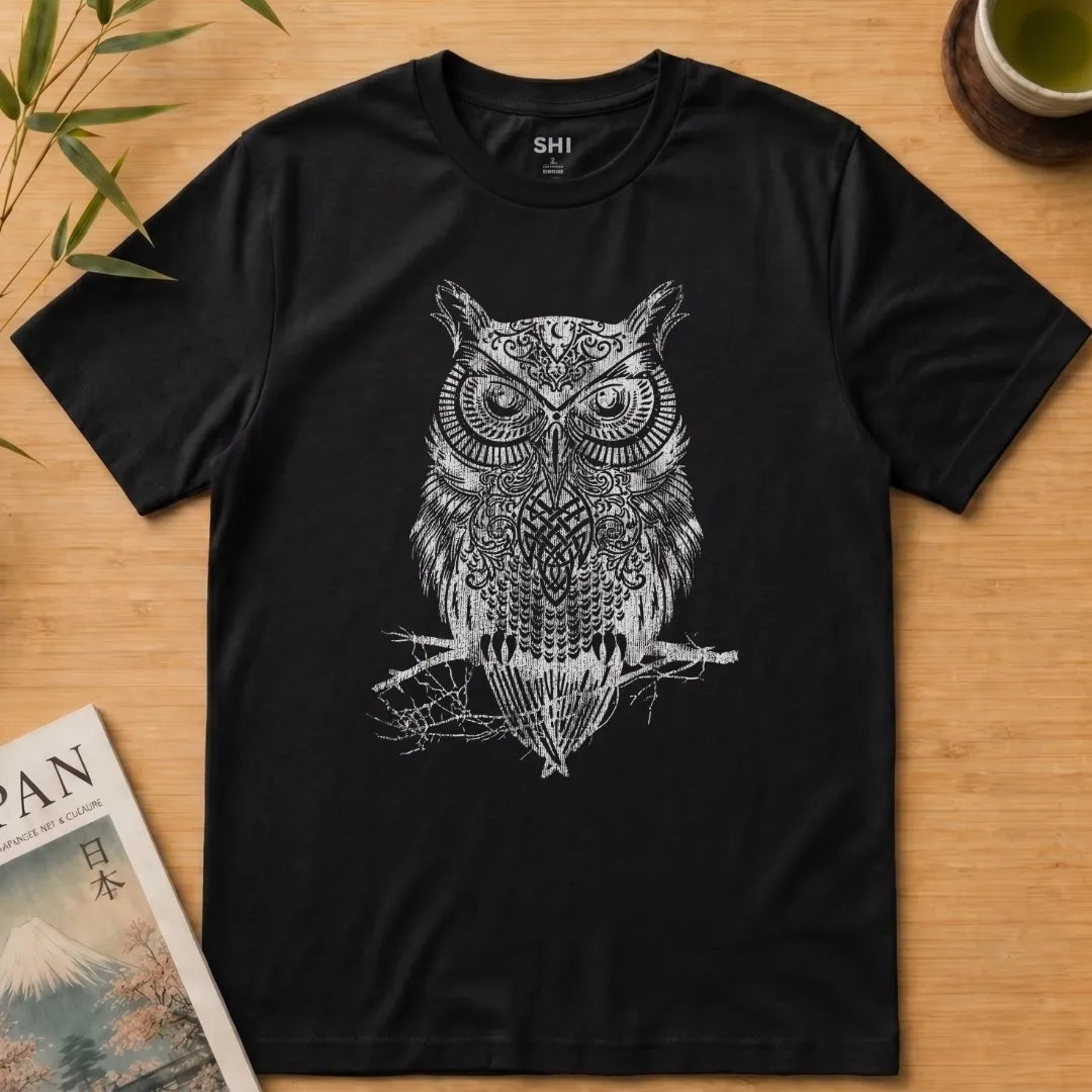 Mandala Owl™ Premium Graphic Tee