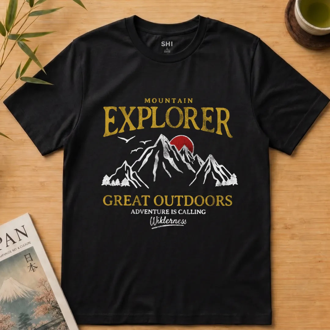 Mountain Explore - Premium Graphic Tee