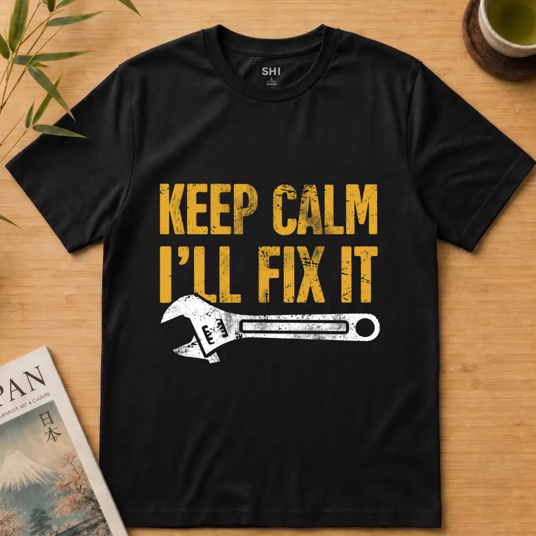 Keep Calm I'll Fix It - Premium Graphic T-shirt