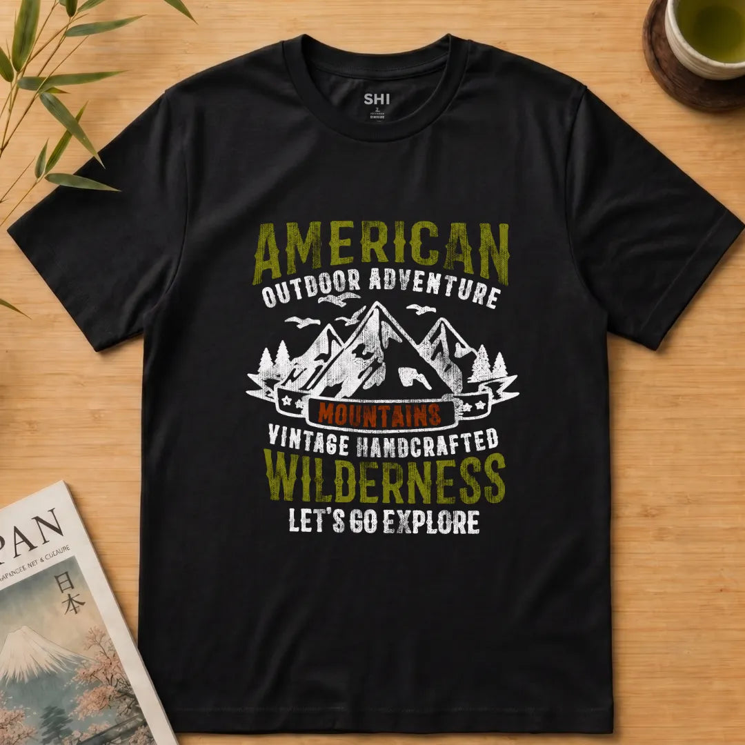 American Wilderness - Premium Graphic T-shirt