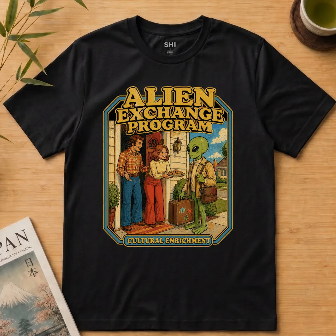 Alien Exchange Program - Premium Graphic Tee