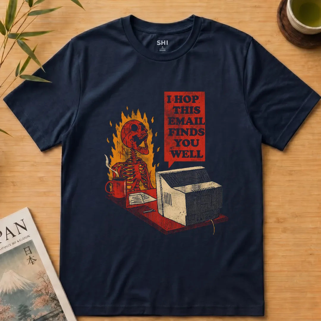 Hope This Email Finds You Well - Premium Graphic T-shirt