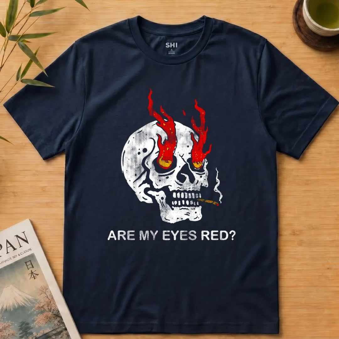 Are My Eyes Red ? - Premium Graphic T-shirt