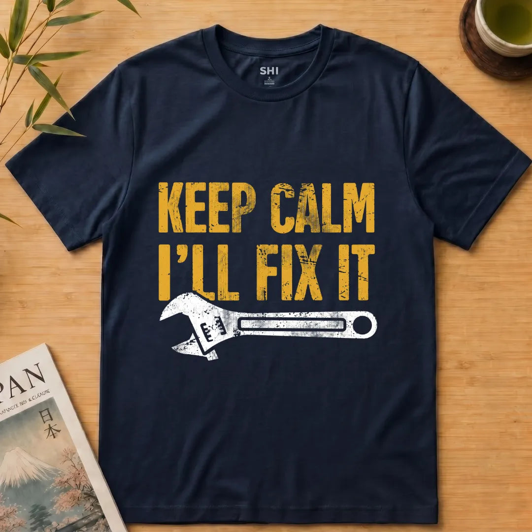 Keep Calm I'll Fix It - Premium Graphic T-shirt