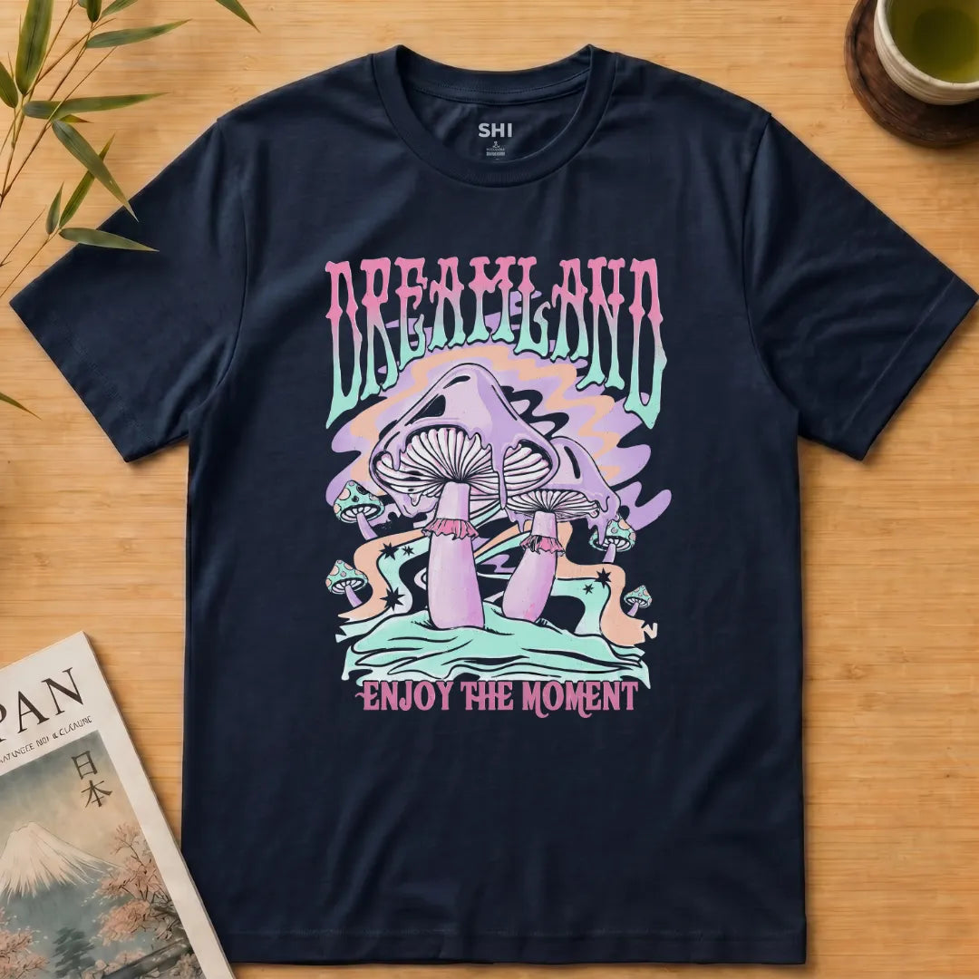 Dreamland Enjoy the Moment - Premium Graphic Tee