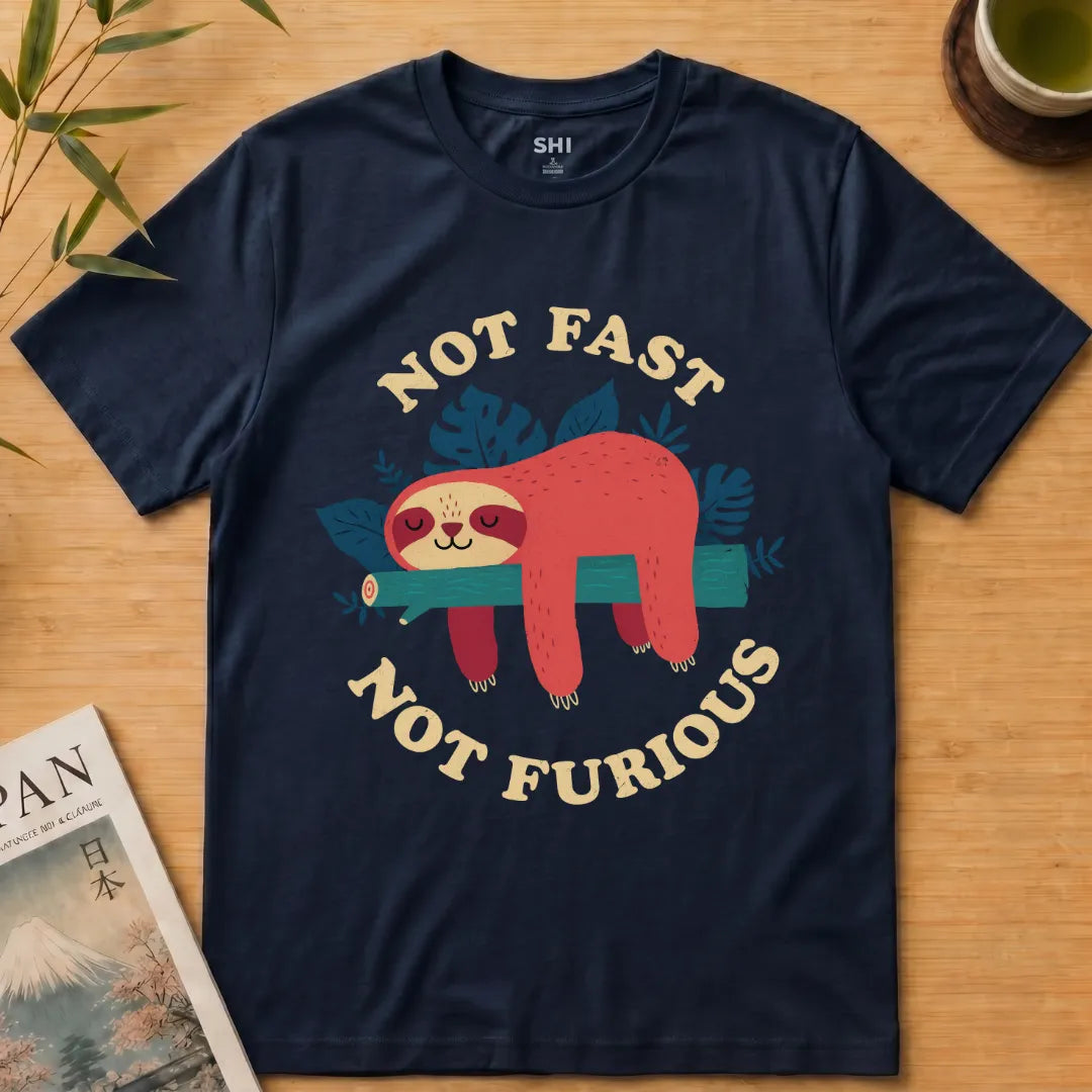 Not Fast Not Furious - Premium Graphic Tee