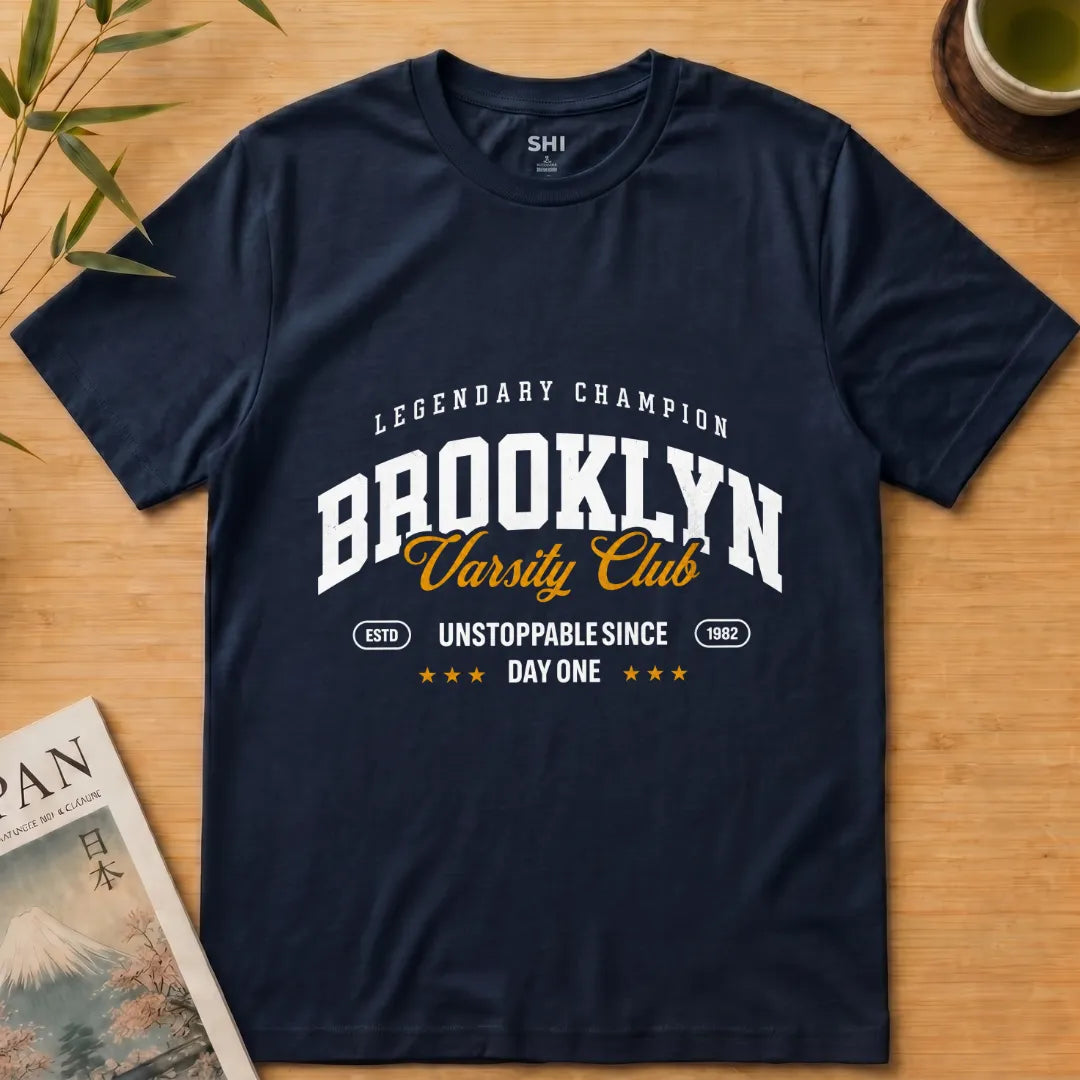 Brooklyn Varsity Club - Premium Graphic T-shirt