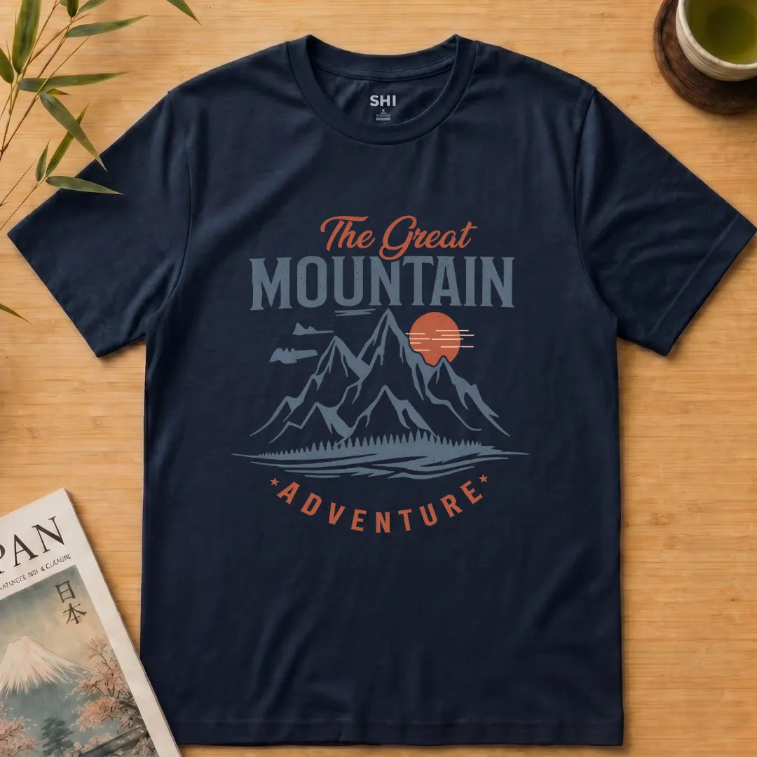 The Great Mountain - Premium Graphic T-shirt