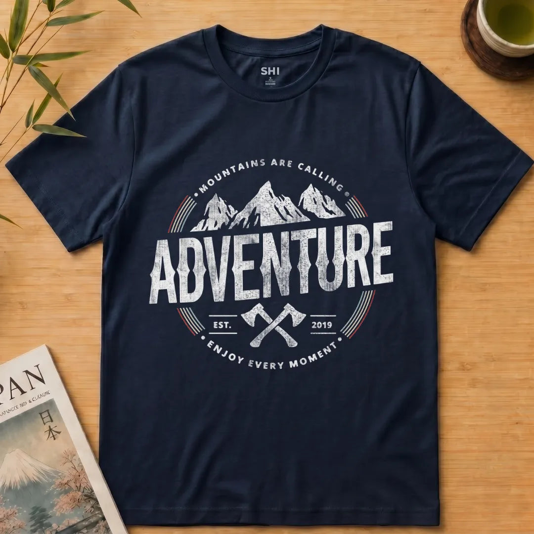 Mountains are Calling - Premium Graphic Tee