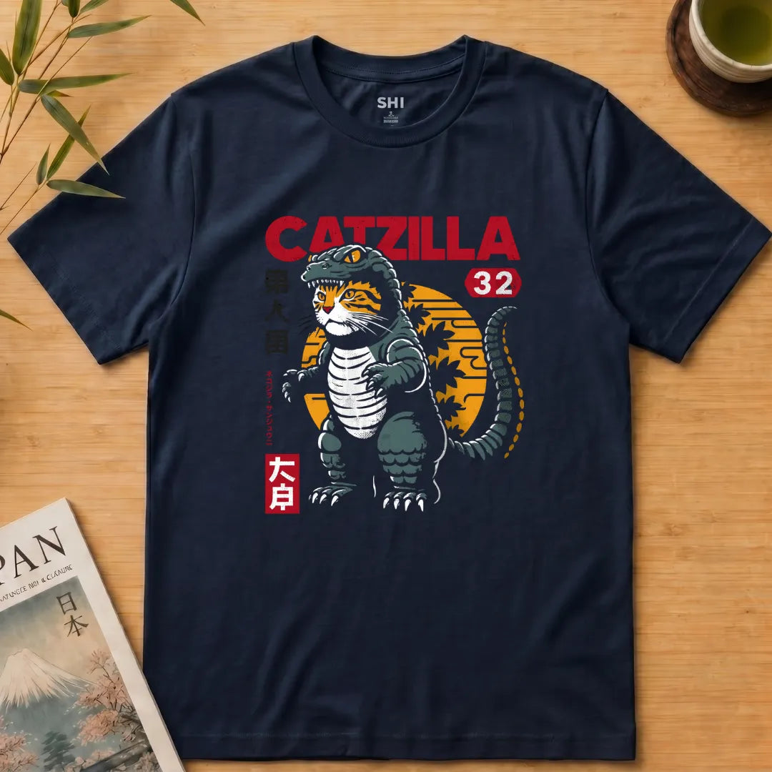 Catzilla 32- Premium Graphic T-shirt