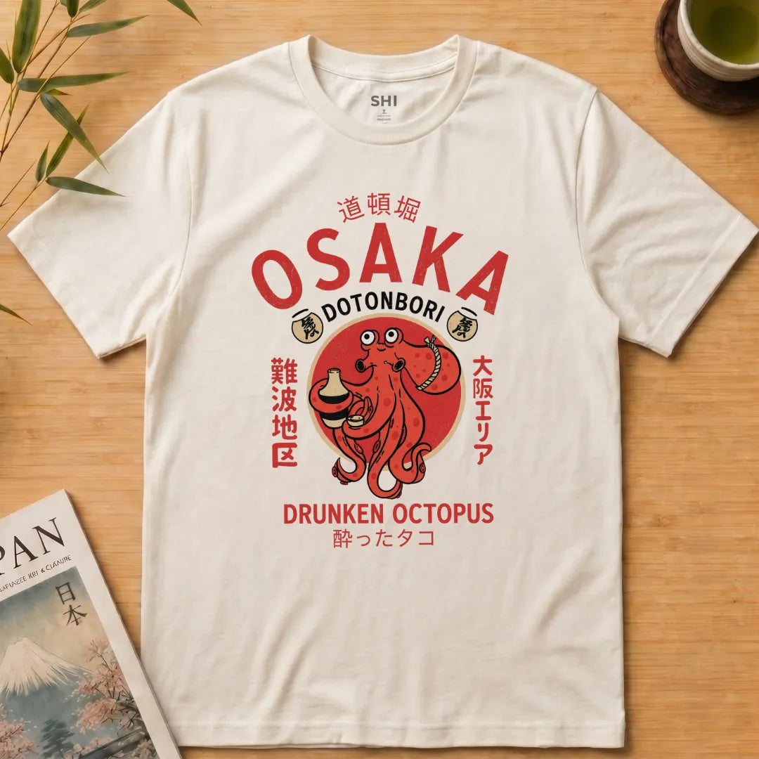 Drunken Octopus - Premium Graphic Tee