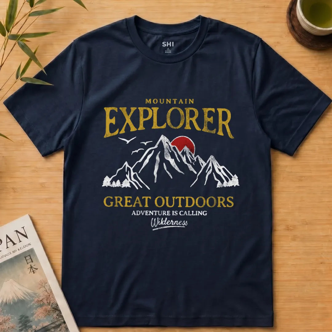 Mountain Explore - Premium Graphic Tee