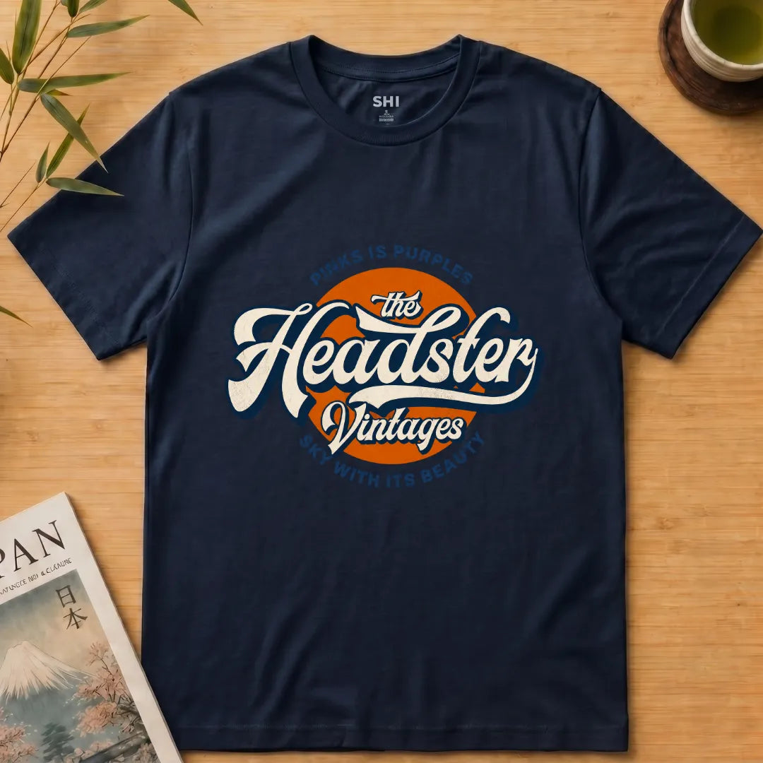 The Headster Vintages - Premium Graphic T-shirt