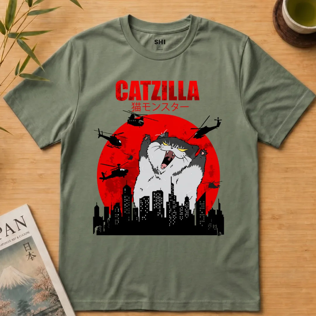 Catzilla - Premium Graphic Tee