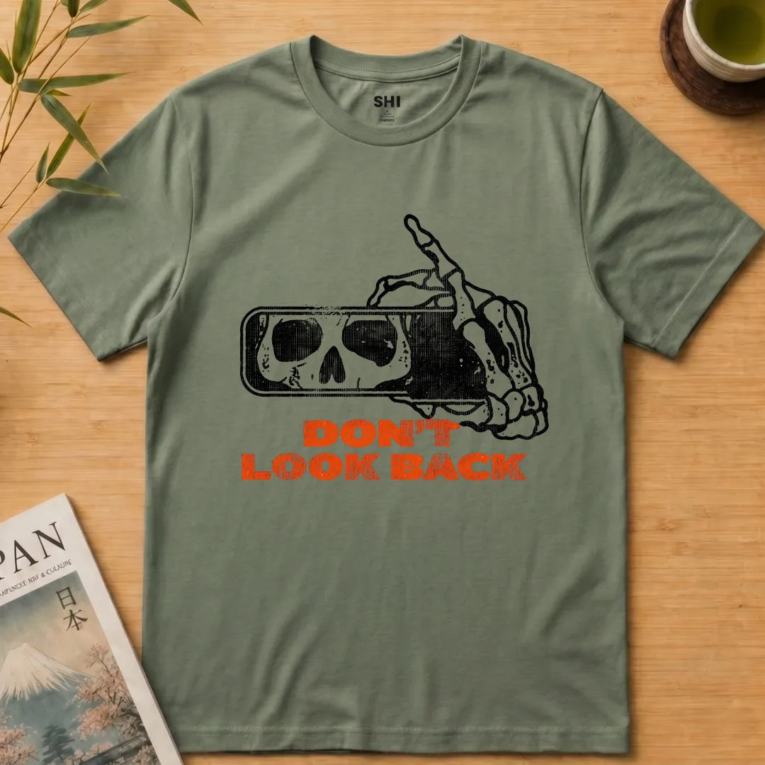 Don't Look Back - Premium Graphic T-shirt