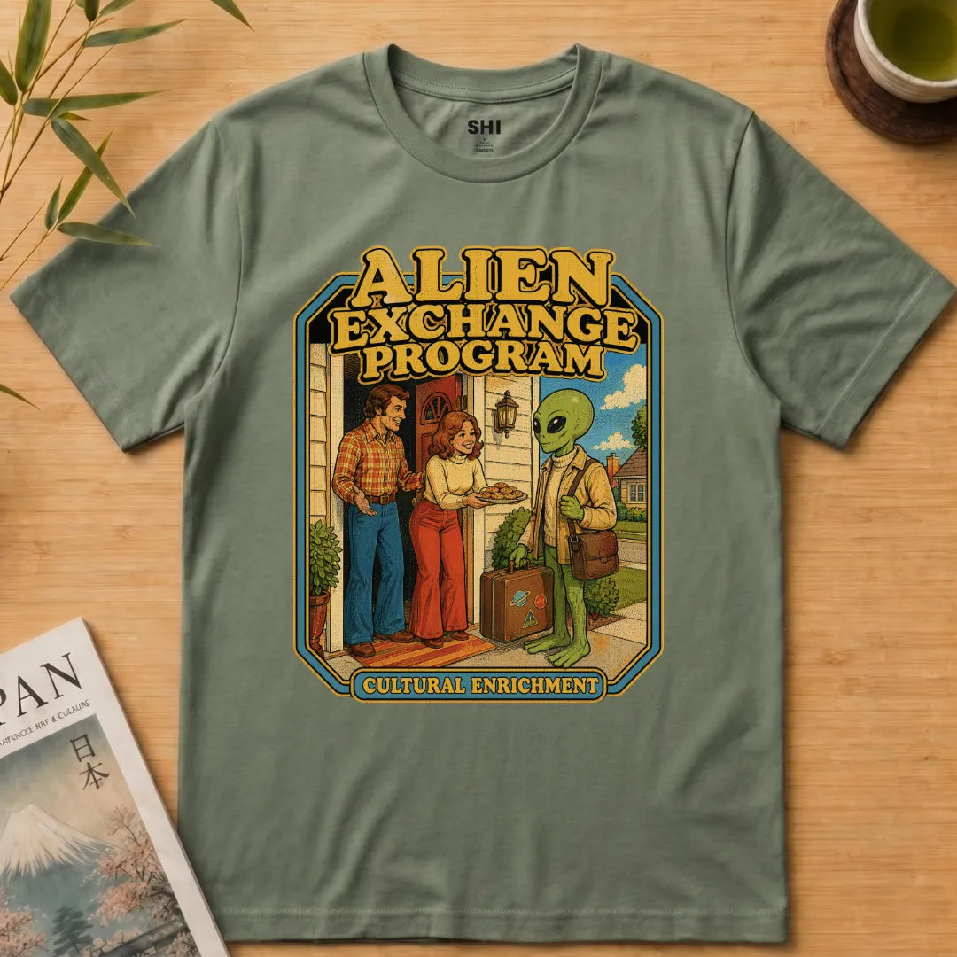 Alien Exchange Program - Premium Graphic Tee