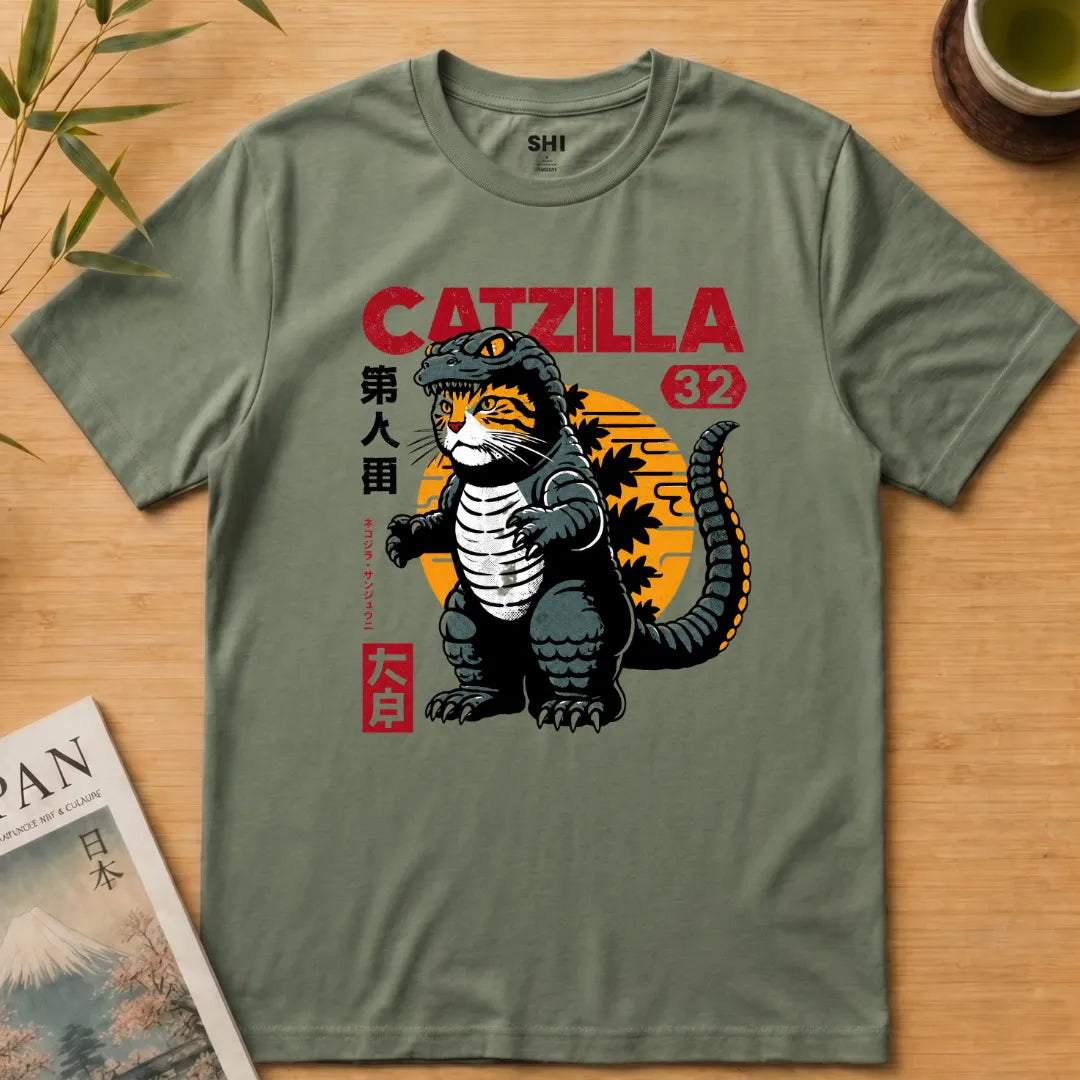 Catzilla 32- Premium Graphic T-shirt