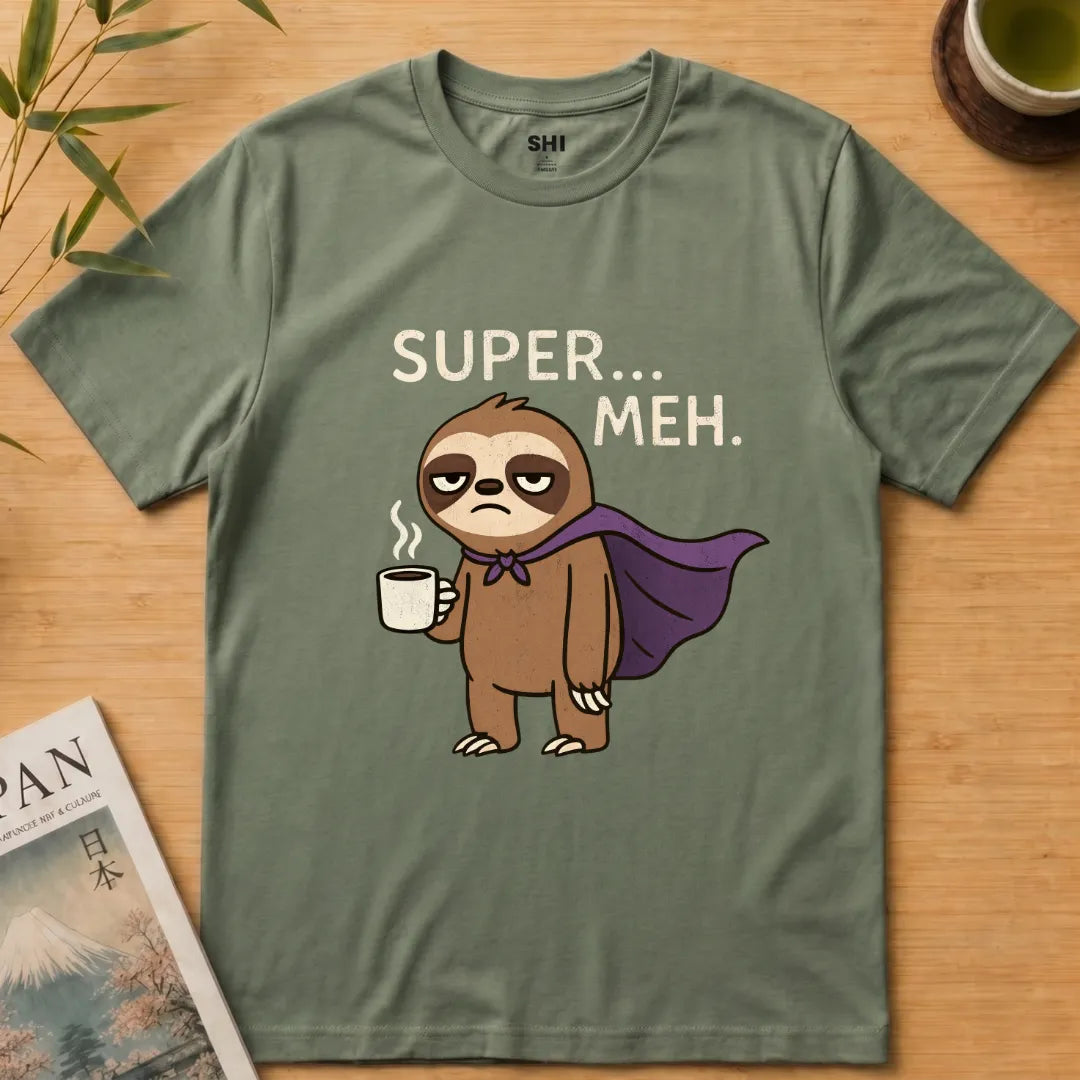 Super Meh - Premium Graphic T-shirt