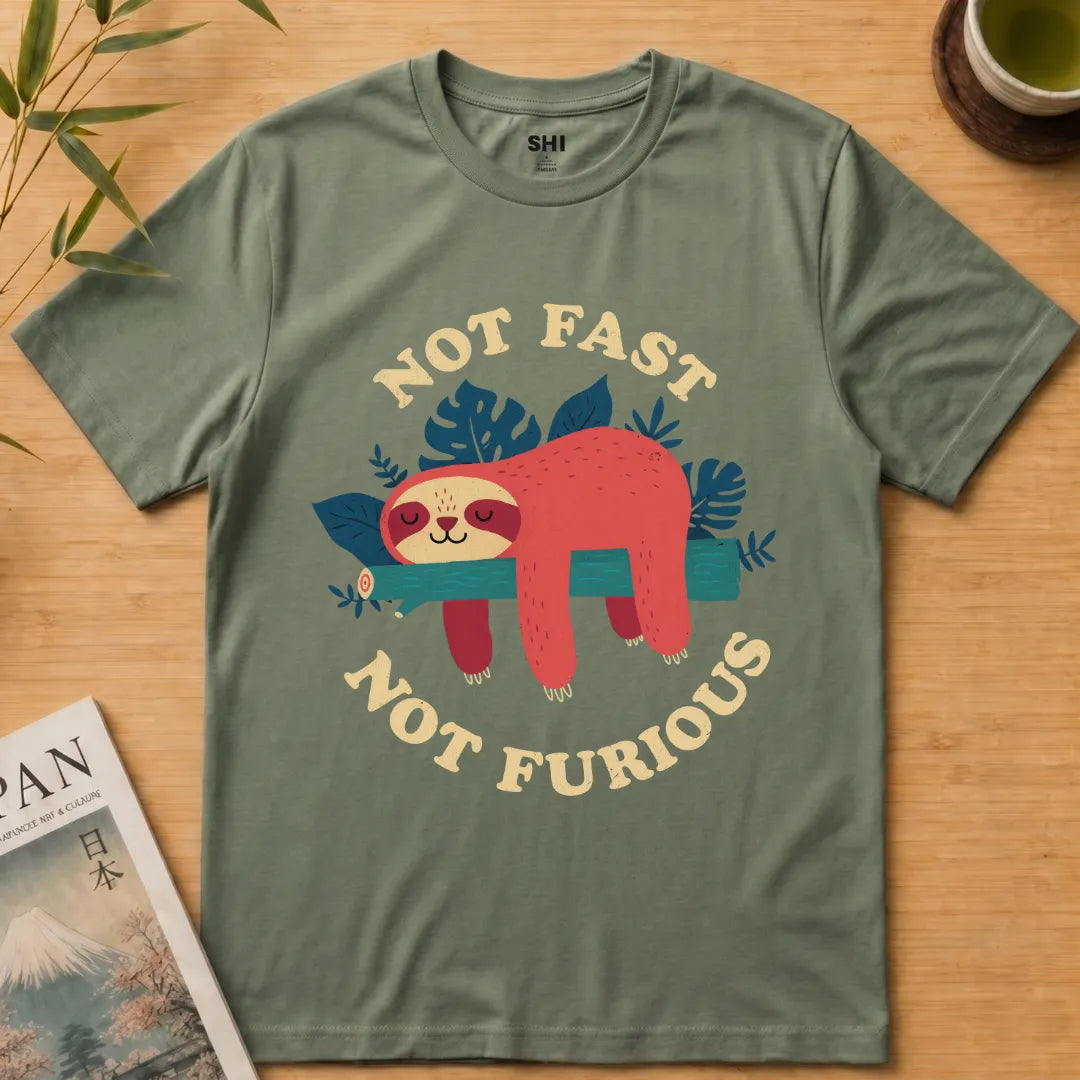 Not Fast Not Furious - Premium Graphic Tee