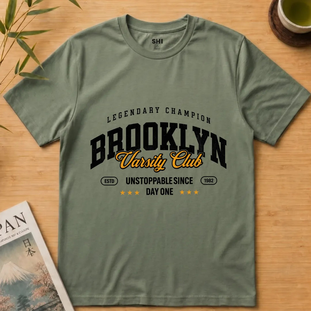 Brooklyn Varsity Club - Premium Graphic T-shirt