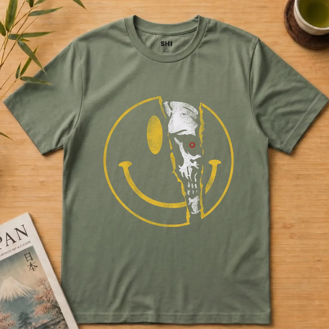 Happy Face - Premium Graphic Tee