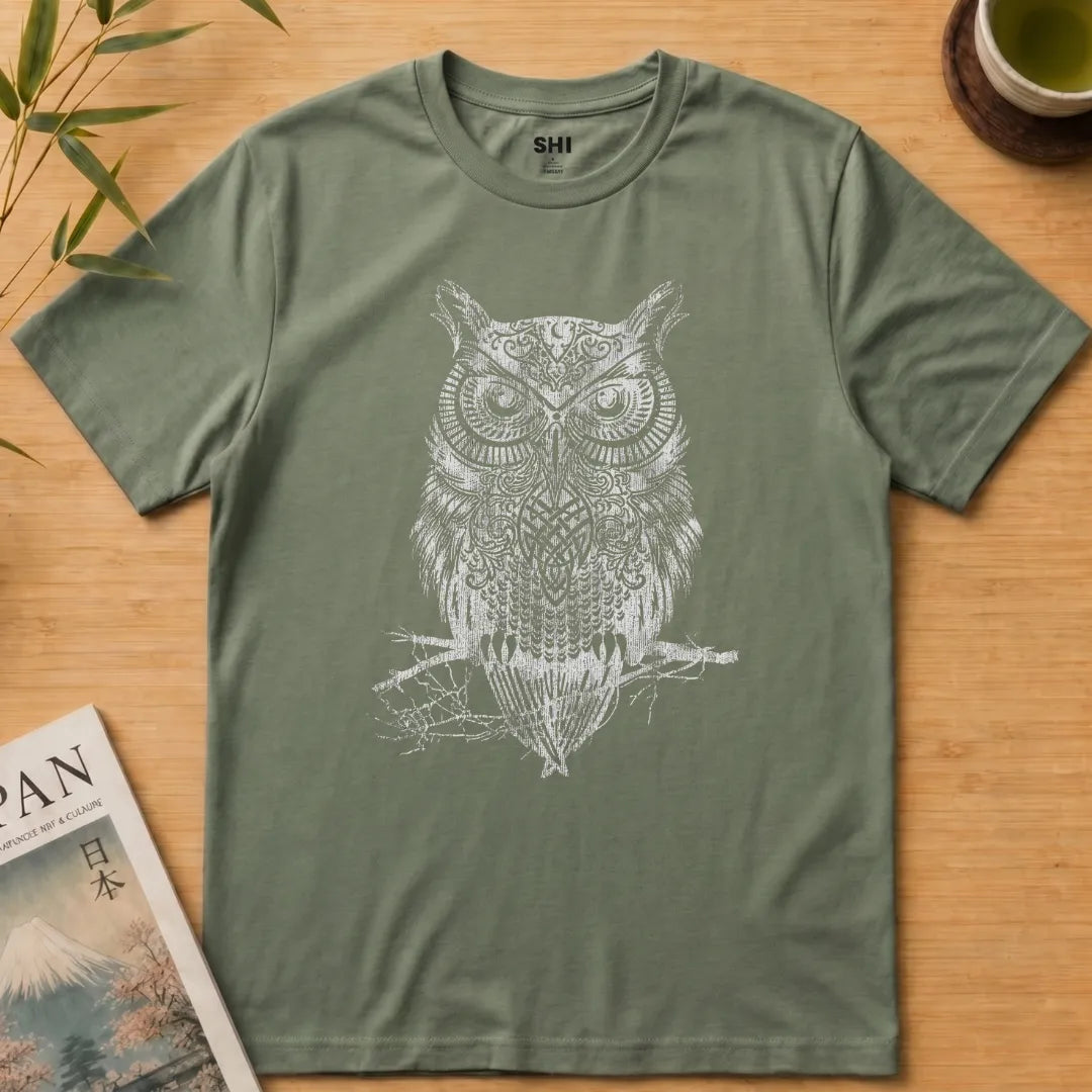 Mandala Owl™ Premium Graphic Tee