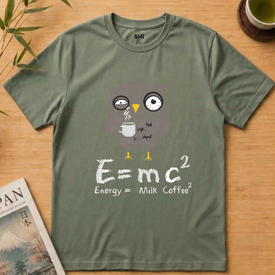 E = MC² Energy Milk Coffee - Premium Graphic Tee
