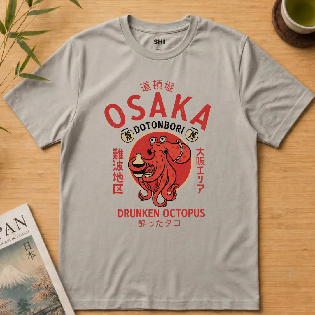 Drunken Octopus - Premium Graphic Tee