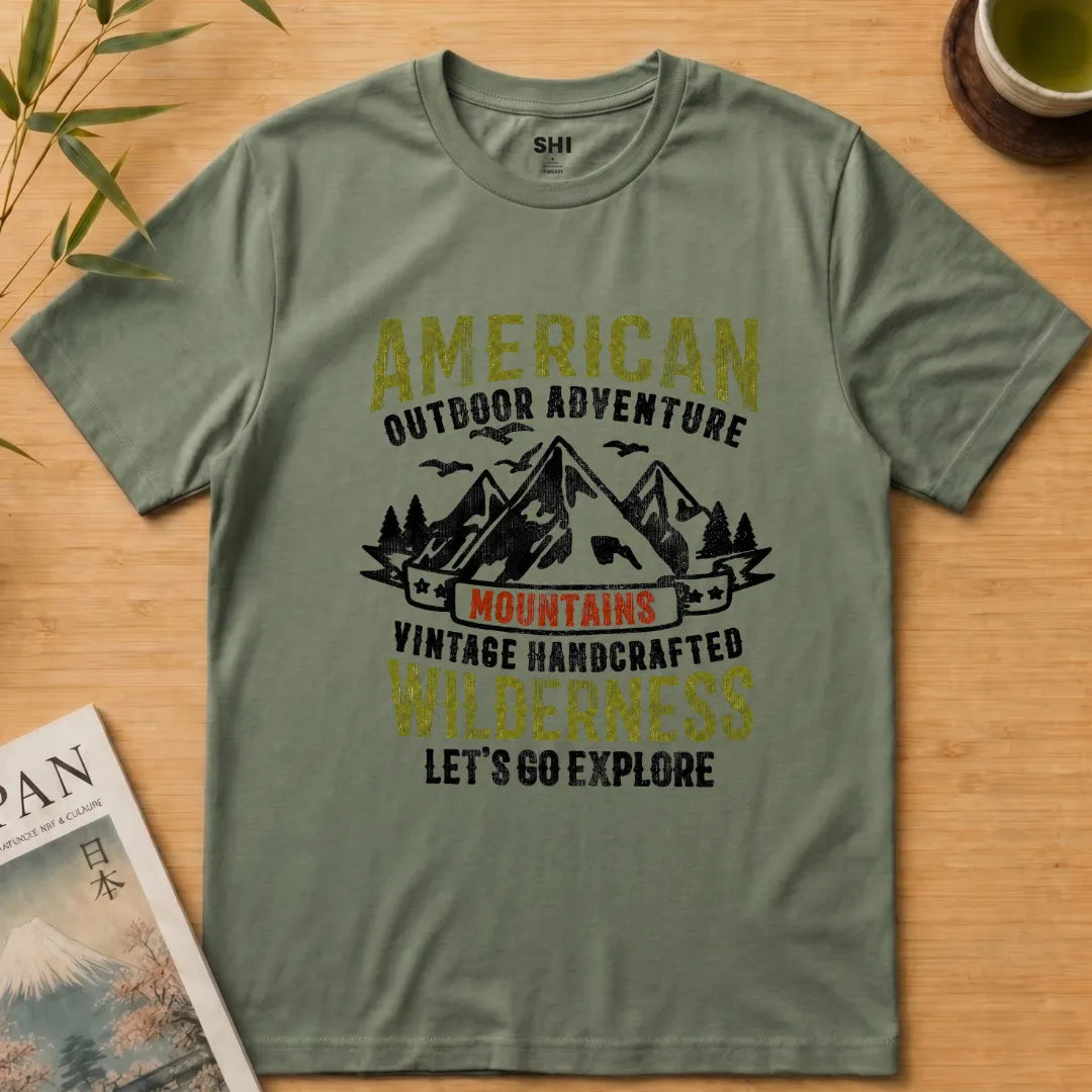 American Wilderness - Premium Graphic T-shirt