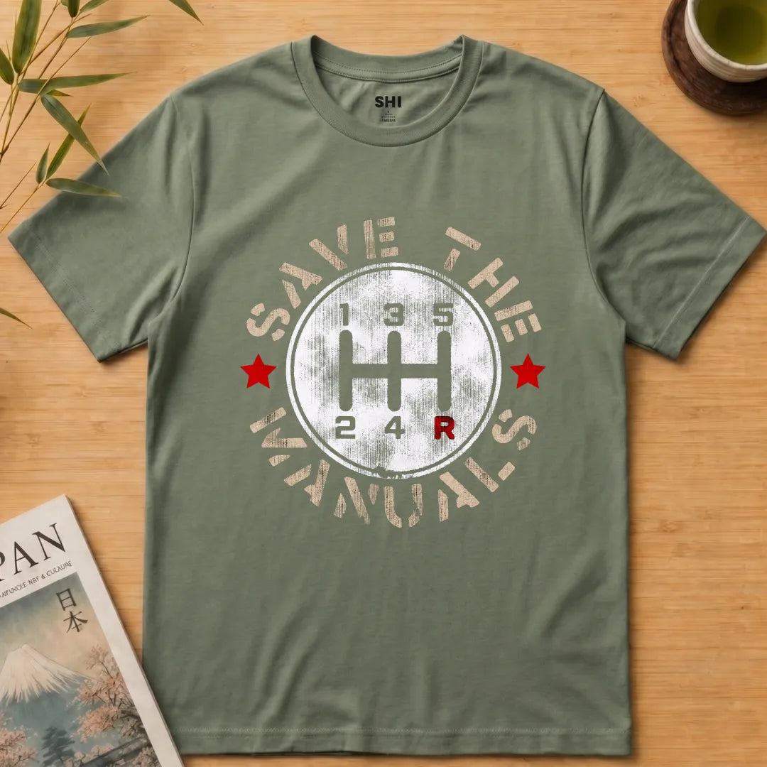 Save The Manuals - Premium Graphic T-shirt