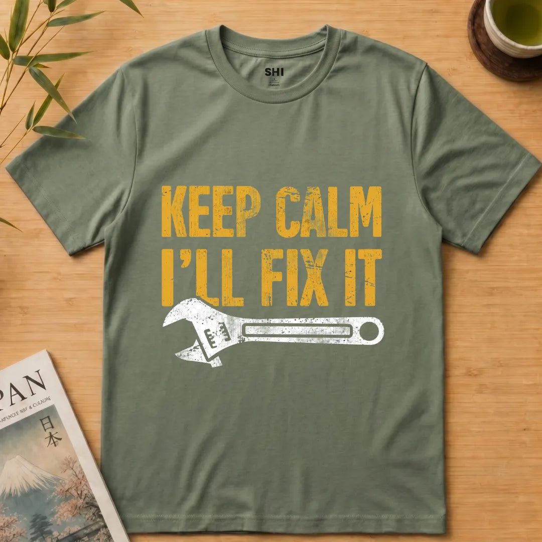 Keep Calm I'll Fix It - Premium Graphic T-shirt