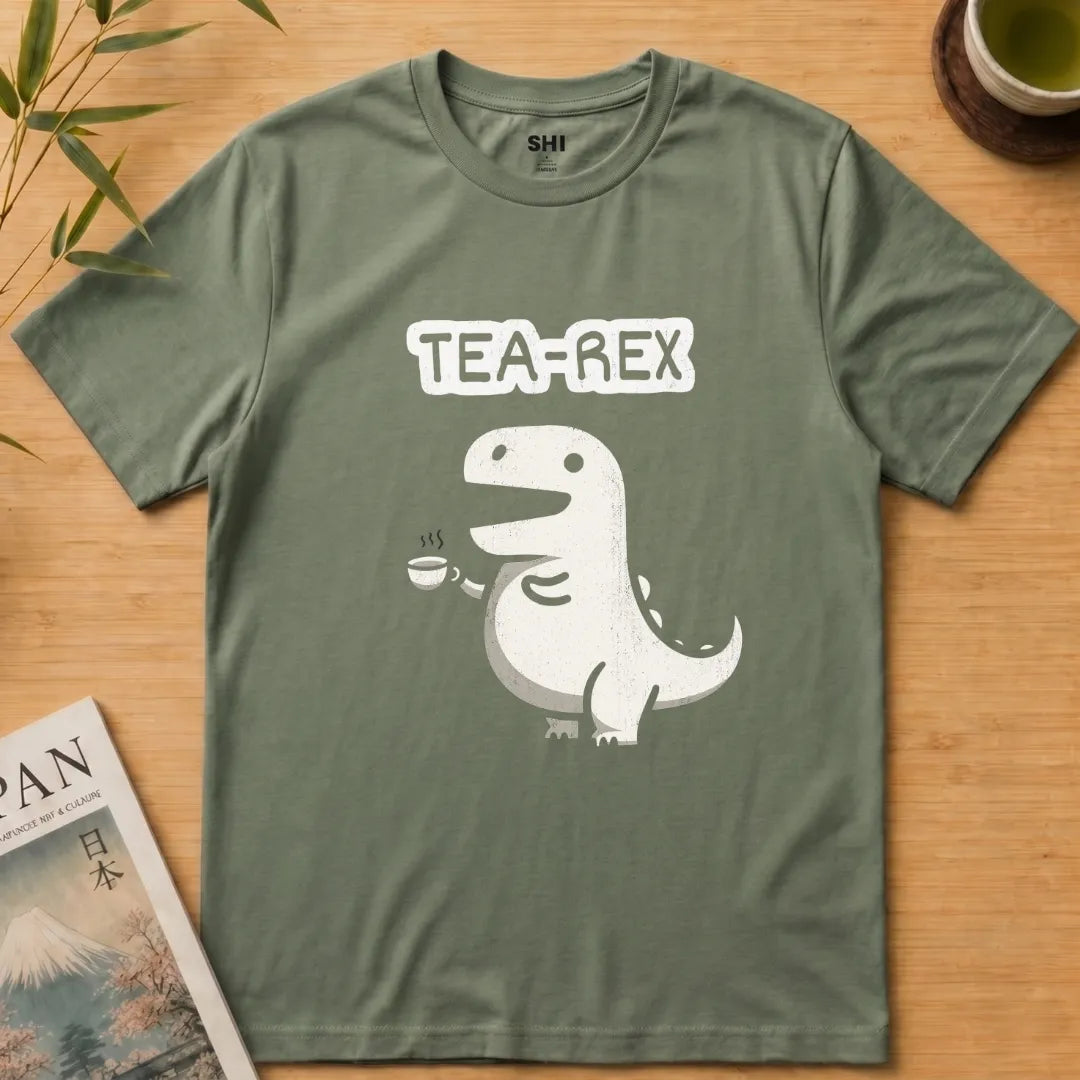 Tea-Rex - Premium Graphic T-shirt