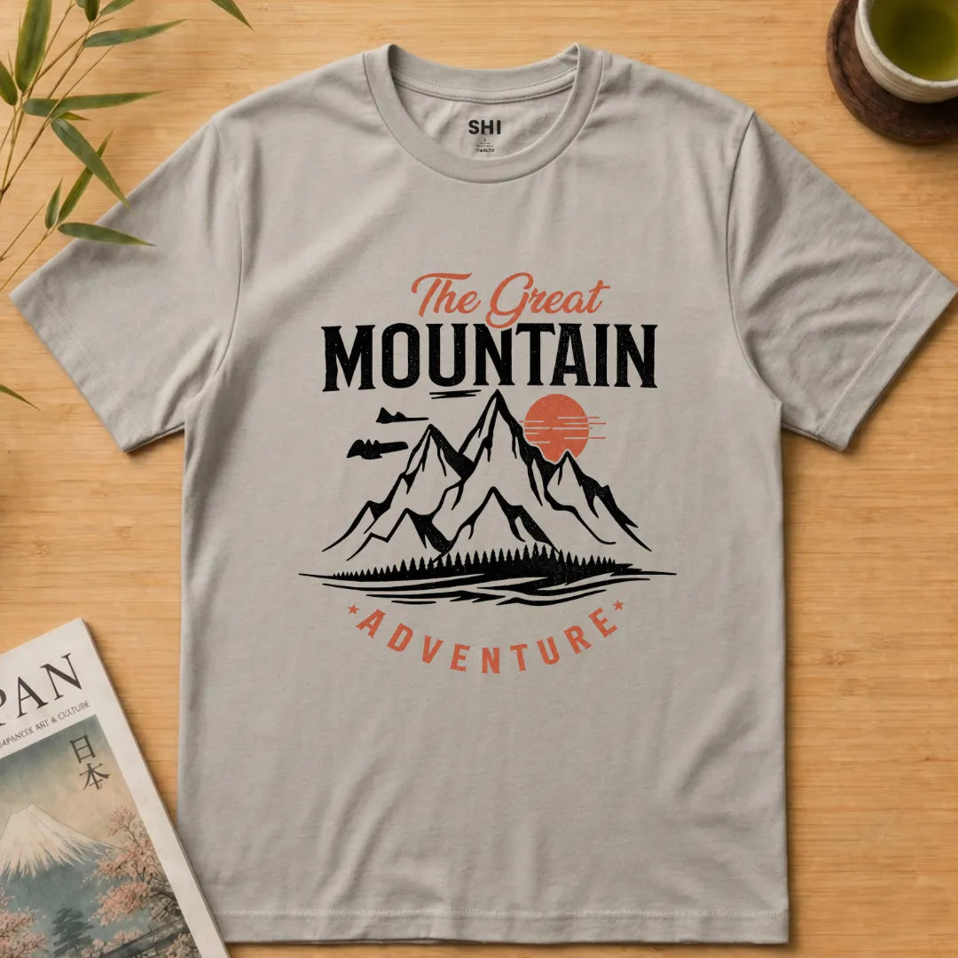 The Great Mountain - Premium Graphic T-shirt