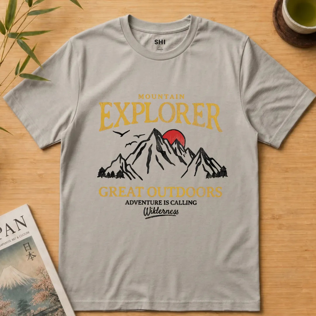 Mountain Explore - Premium Graphic Tee