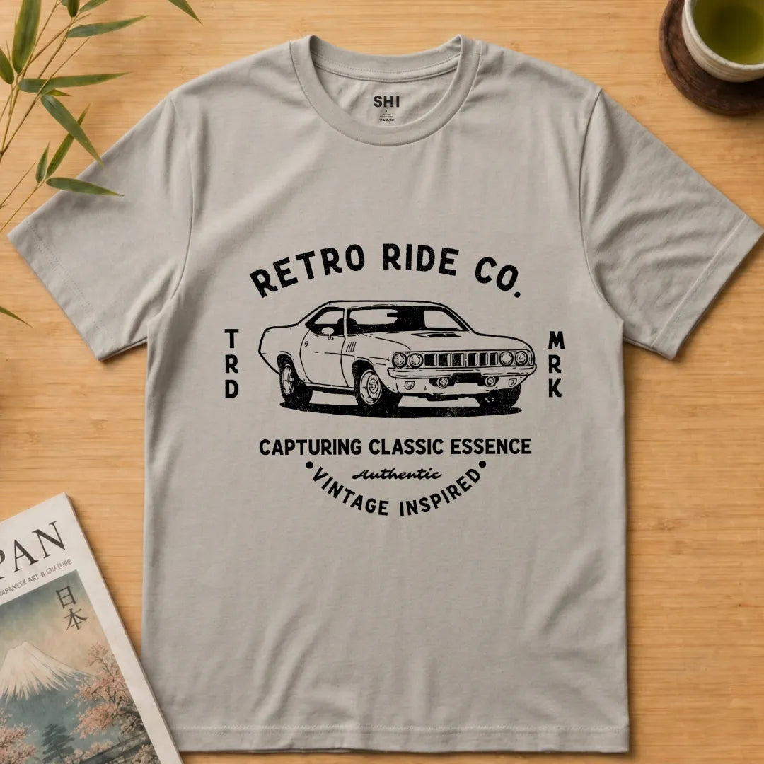 Retro Ride - Premium Graphic T-shirt
