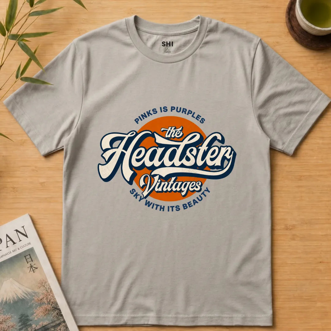 The Headster Vintages - Premium Graphic T-shirt