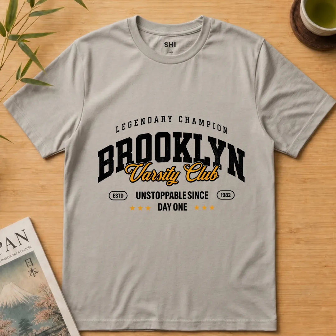Brooklyn Varsity Club - Premium Graphic T-shirt