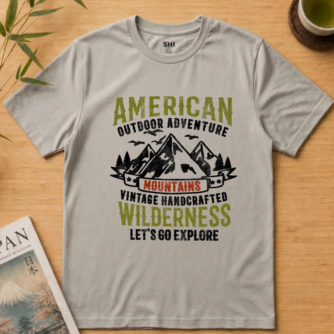 American Wilderness - Premium Graphic T-shirt