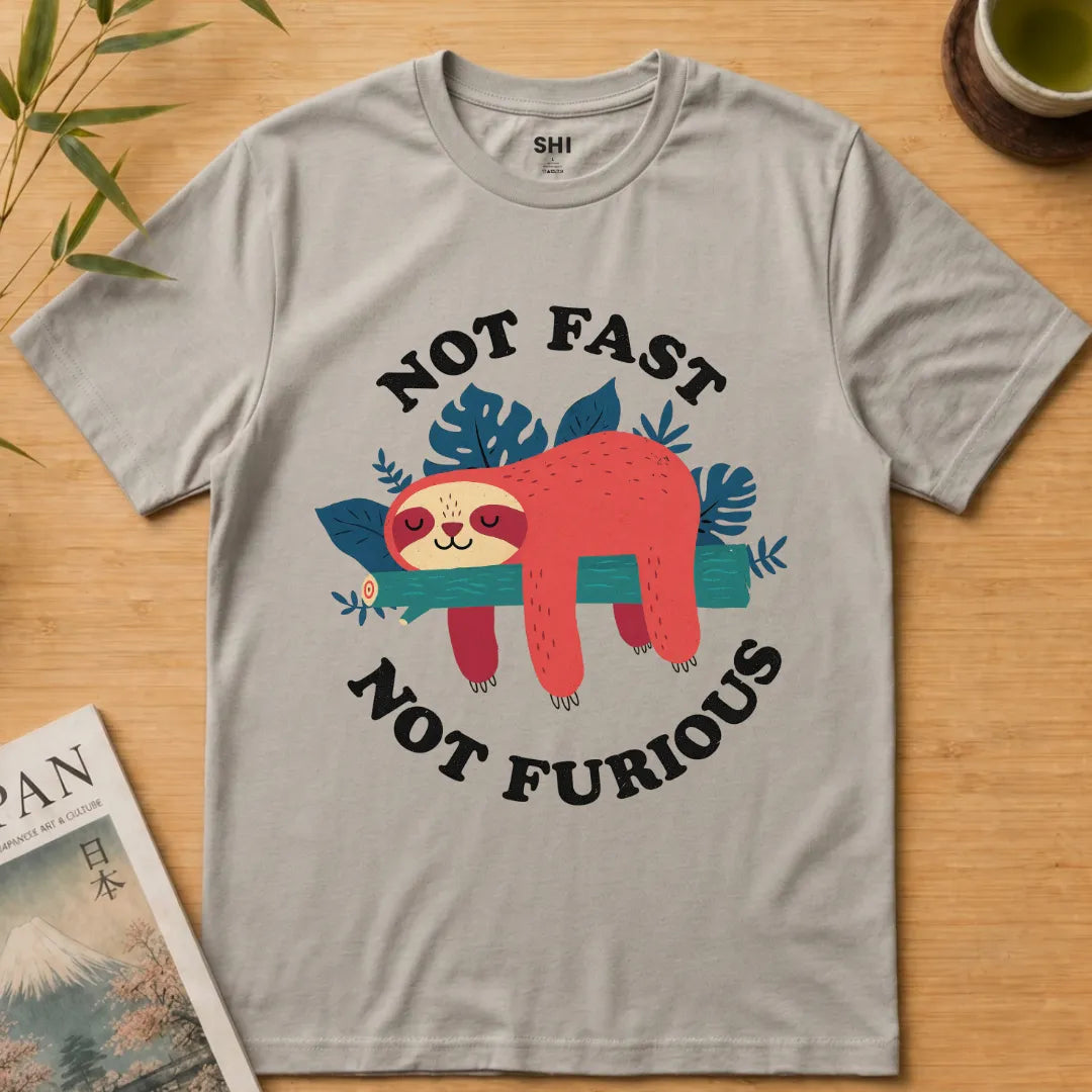 Not Fast Not Furious - Premium Graphic Tee