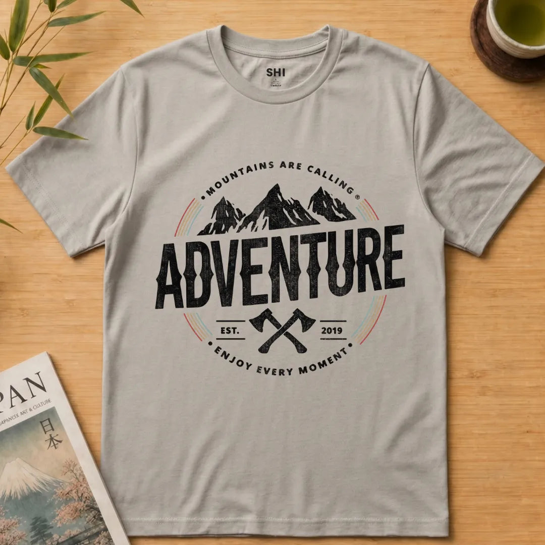 Mountains are Calling - Premium Graphic Tee