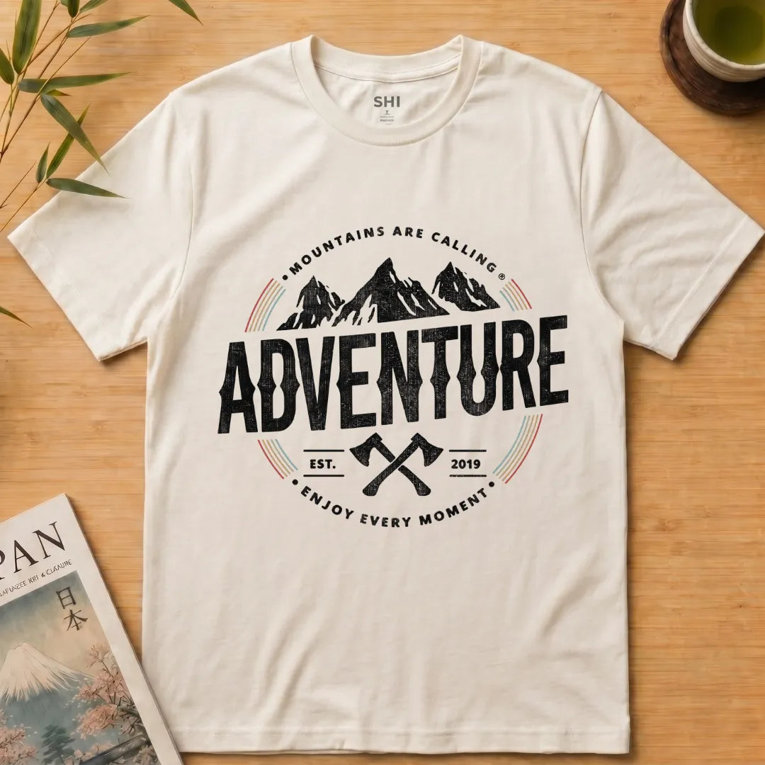 Mountains are Calling - Premium Graphic Tee