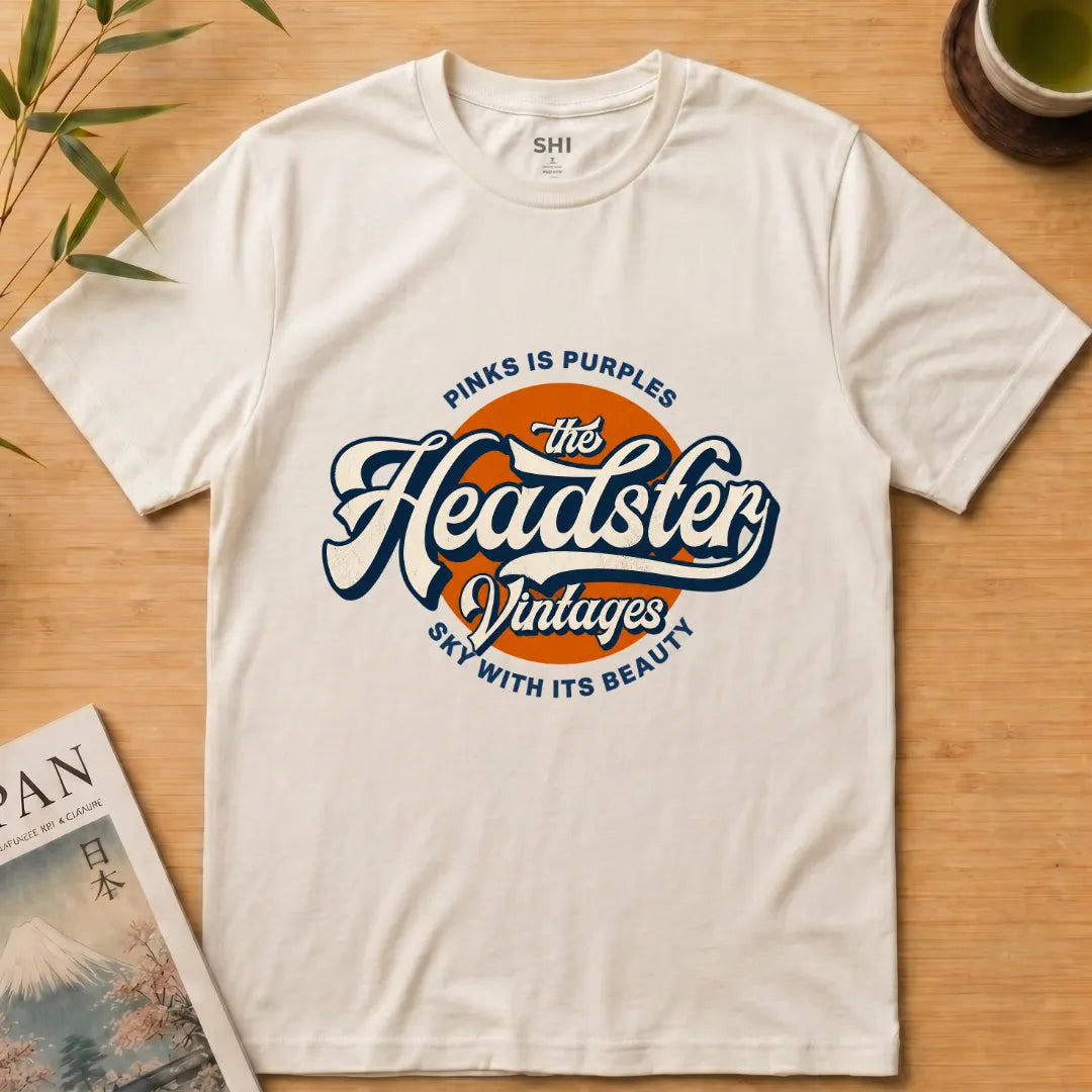 The Headster Vintages - Premium Graphic T-shirt