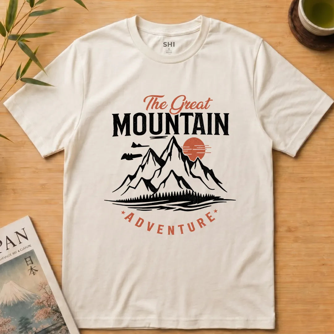 The Great Mountain - Premium Graphic T-shirt